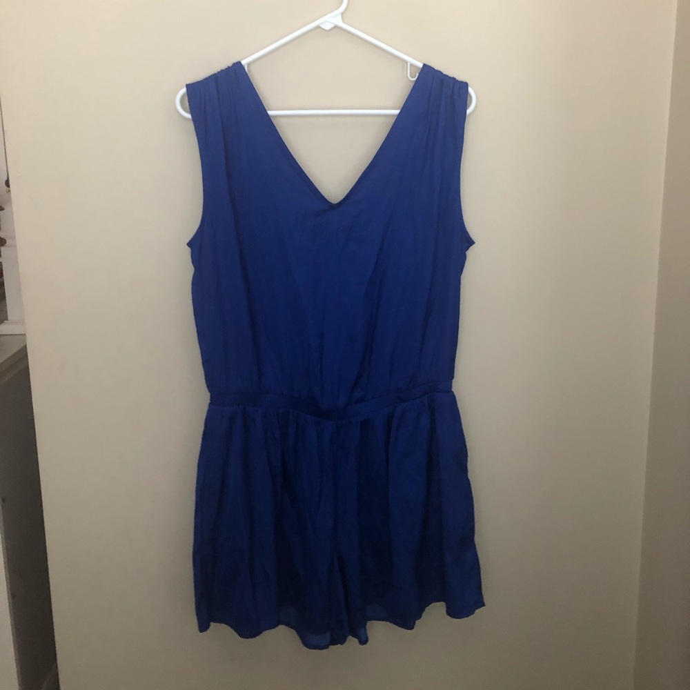 Blue Romper